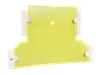 Positionner le positionnement du masque thermoplastique jaune insipide positionnement et fixation pour la radiothérapie