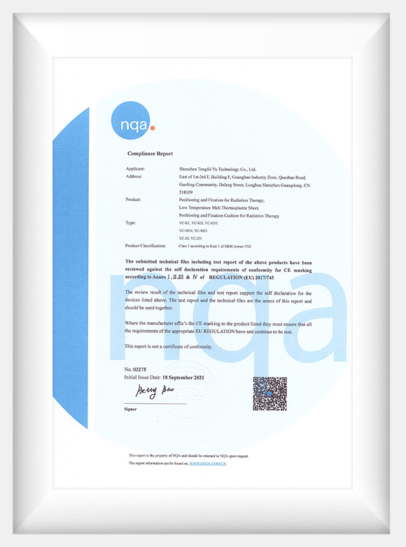 Certification CE