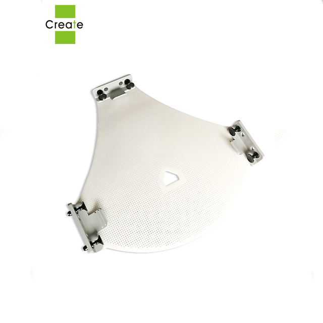 Fixation à faible retrait de radiothérapie blanche Positionnement du masque thermoplastique et fixation pour la radiothérapie